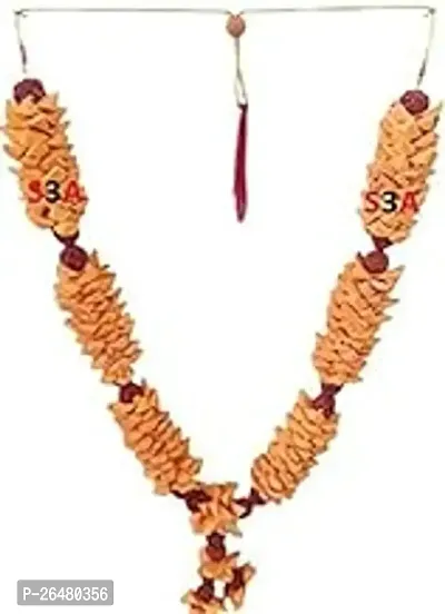 Chandan Haar Mala Garland With 5Mukhi Original Rudraksh Beads 40Cms Or 16Inch