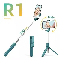 CuteShot Selfie Stick with Micro USB Rechargeable Bluetooth Remote, Tripod Stand, Multifuncti-thumb3