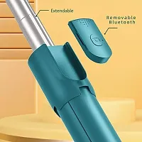 HYPESTICK Bluetooth Selfie Stick with Remote 3-in-1 Multi-Functi (Green)-thumb2