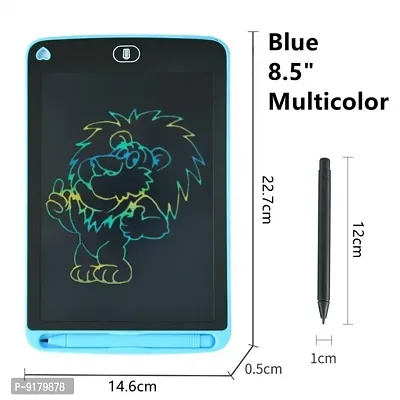 LCD Writing Tablet, Electronic Writing Drawing Board Doodle Board, Sunany 8.5 Handwriting Paper Drawing Tablet Gift for Kids and Adults at Home,School and Office (BLUE)-thumb0