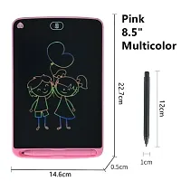 LCD Writing Tablet for Kids, 8.5 Inch Colorful Doodle Board Drawing Pad, Erasable Electronic Painting Pads, Reusable Writing Pad, with Lock Function Educational Toy Gift for Girls Boys Todd-thumb3