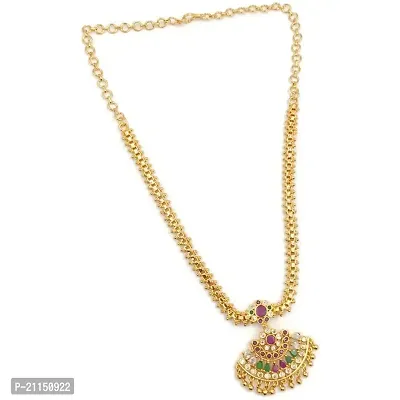 PRS GOLD COVERING- Women's ruby multicolor necklace-thumb0