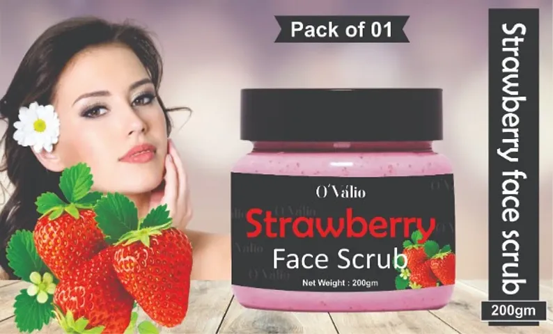 Best Selling Strawberry Face And Body Scrubs