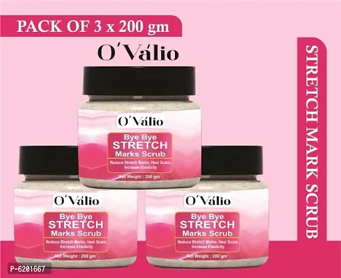 Ovalio Stretch Marks Scrub (Pack Of 3)