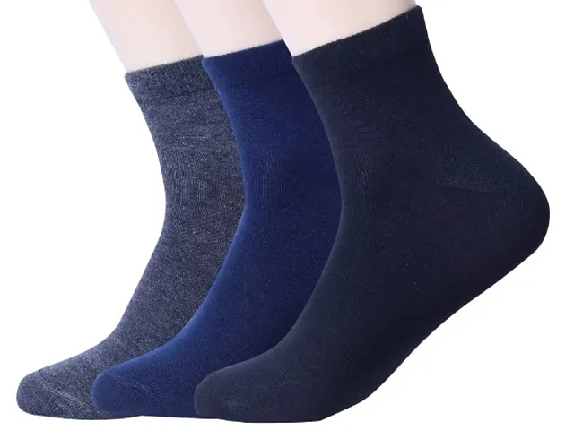 Stylish Ankle Length Socks For Men Pair Of 3