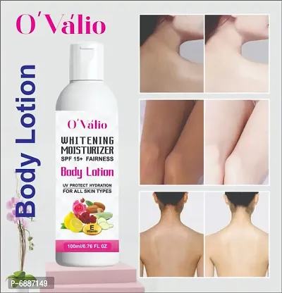 Ovalio Body Lotion for Very Dry Skin, Nourishing Body Milk with 2x Almond Oil (100 ml) (Pack Of 1)