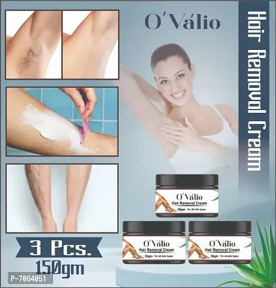 Ovalio Pure Hair Removal Cream Three in (Pack Of 3)