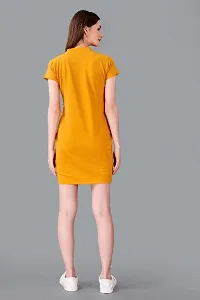 Fancy Polyester Bodycon Dress For Women-thumb1