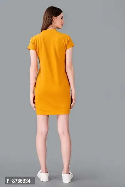 Fancy Polyester Bodycon Dress For Women-thumb2