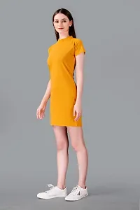 Fancy Polyester Bodycon Dress For Women-thumb2