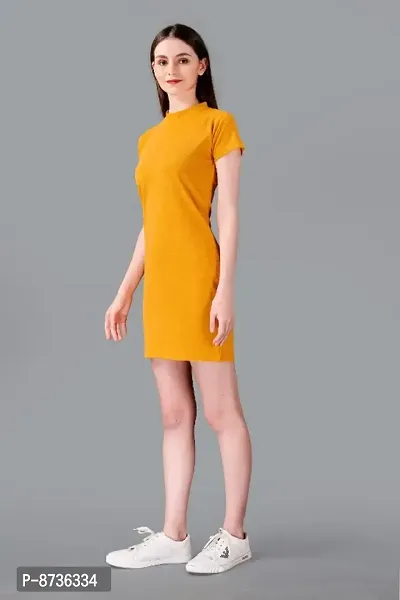 Fancy Polyester Bodycon Dress For Women-thumb3