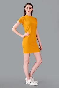 Fancy Polyester Bodycon Dress For Women-thumb3