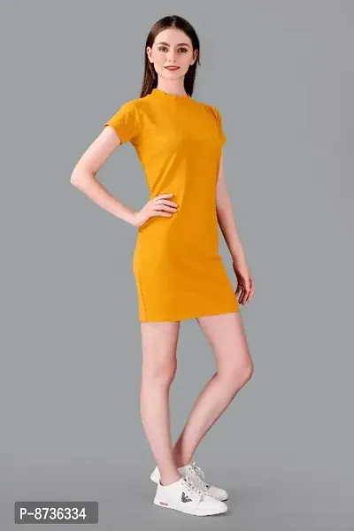 Fancy Polyester Bodycon Dress For Women-thumb4