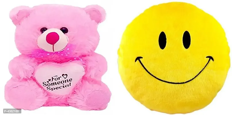 Gift Basket Stuffed Soft Toy With Smiley
