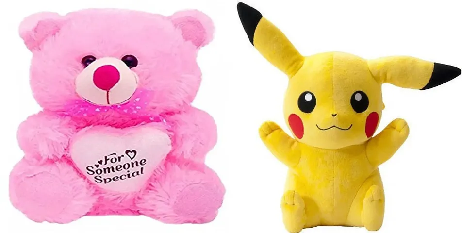 Teddy Bear / Pikachu / Tweety Soft Toys For Kids