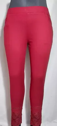 Fabulous Lycra Solid Leggings For Women