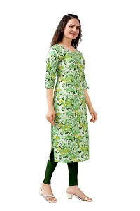 Womens Regular Fit Crepe Aline Kurti-thumb2