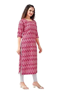 Womens Regular Fit Crepe Aline Kurti-thumb1