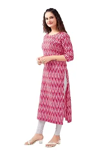 Womens Regular Fit Crepe Aline Kurti-thumb3