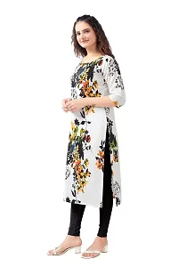 Womens Regular Fit Crepe Aline Kurti-thumb1