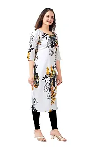 Womens Regular Fit Crepe Aline Kurti-thumb2