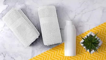 ANTONIA Cotton Hand Towels Set - Ultrasoft  Absorbent Wash Basin Wipe Napkins for Gym Bathroom Kitchen Hotel - White Small Towel for Face Hair Gym Spa, 13 x 20 Inches, Pack of 6-thumb2