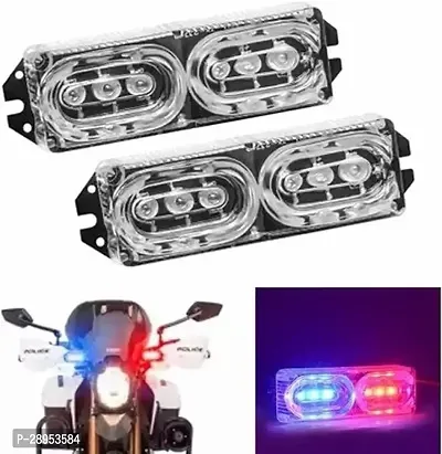 6 LED bikeCar Flashing Lights for Bike 12 V  Pack of 2-thumb0