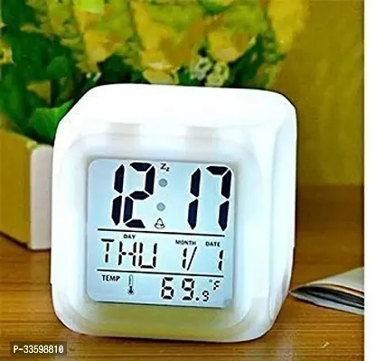 Modern Battery Operated Digital Alarm Clock-thumb0