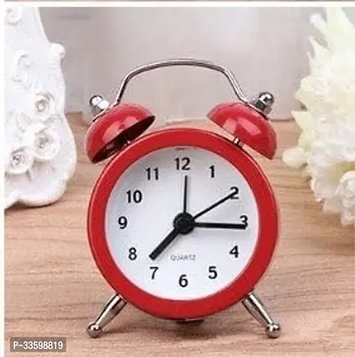 Modern Battery Operated Analog Alarm Clock-thumb0