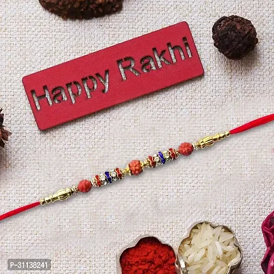 Designer Rakhi With Greeting Card - Pack Of 3-thumb2