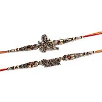 Designer Rakhi With Greeting Card - Pack Of 2-thumb1