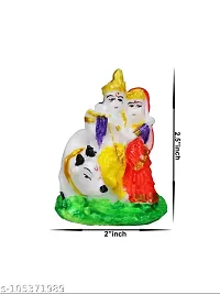 Marble Radha Krishna Idol For Home-thumb1