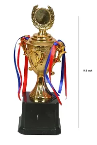 Award Trophies: Golden Trophies for  Awards Plastic Trophy Awards Trophies Cup for  Party Favors Sports Footabll Rewards Competition Tournaments Gift-9.8 Inch-thumb1