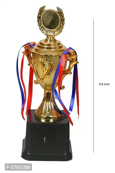 Award Trophies: Golden Trophies for  Awards Plastic Trophy Awards Trophies Cup for  Party Favors Sports Footabll Rewards Competition Tournaments Gift-9.8 Inch-thumb2