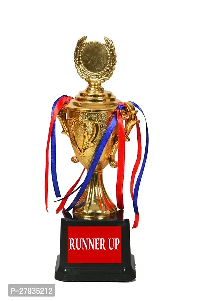 Golden Trophy Plastic Golden Cup Award Trophies Cup Runner up Award Trophies Cup Achievement Prize Award for School Office Sports-9.8 Inch-thumb0