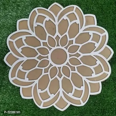 Portable Rangoli (12 Inches) Stencil for Decor-thumb0