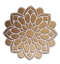 Portable Rangoli (12 Inches) Stencil for Decor-thumb3