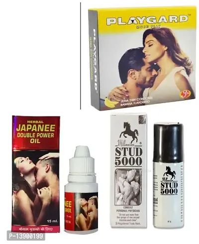 Banana flavour  condam + 15ml Japanee oil + 15 ml Stud