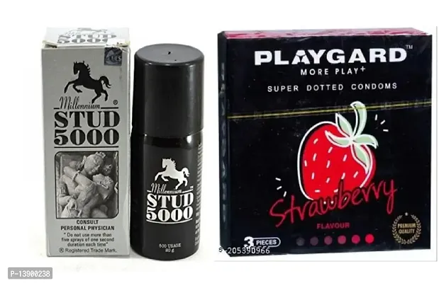 Strawberry flavour condam + 15 ml Stud