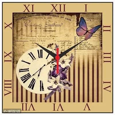Go hooked Designer Wall Clock - Without Glass-thumb0
