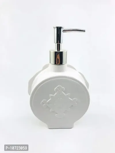 Go Hooked Designer Flower Shape Soap Dispenser/Lotion Dispenser (VM42-A)-thumb2