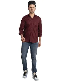 BRAVESTONE Men's Shirt Full-Sleeves Slim Fit Casual Comfortable and Stylish for Men-thumb3