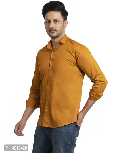 BRAVESTONE Men's Shirt Full-Sleeves Slim Fit Casual Comfortable and Stylish for Men-thumb2