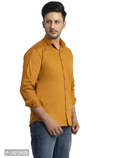 BRAVESTONE Men's Shirt Full-Sleeves Slim Fit Casual Comfortable and Stylish for Men-thumb3