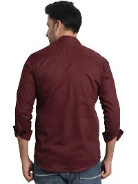 BRAVESTONE Men's Shirt Full-Sleeves Slim Fit Casual Comfortable and Stylish for Men-thumb4