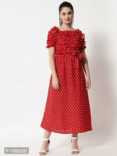 Nairobi Elegant and Stylish Polka dot dress for women/girls