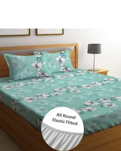 Double fitted elastic bedsheet