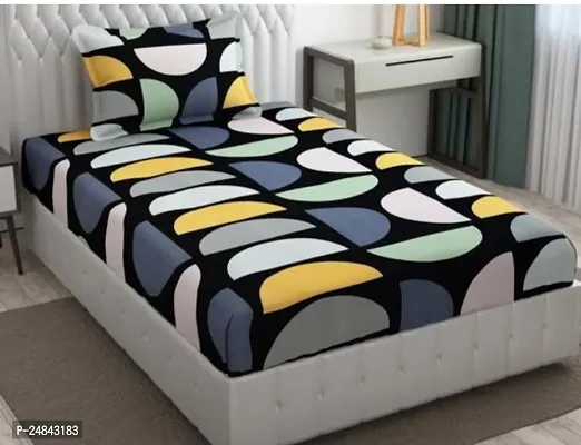 Stylish Single Bedsheet with Pillow Cover