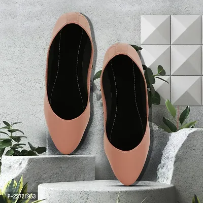Spoiltbrat Presents Light Weight  Peach Simple bellie  For Women's .  Light Weight And Comfortable To Wear Whole Day .-thumb0