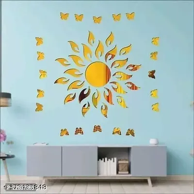 Acrylic Wall Stickers Mirrors For Decorating Wall-thumb0